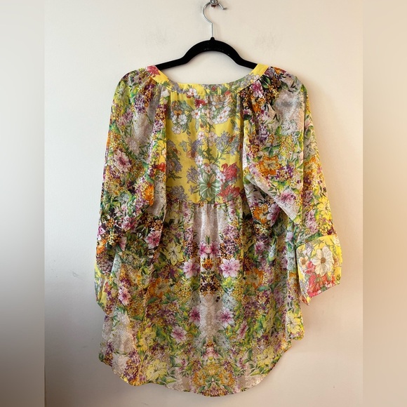 Figueroa & Flowers Sheer Floral Blouse - Picture 5 of 10